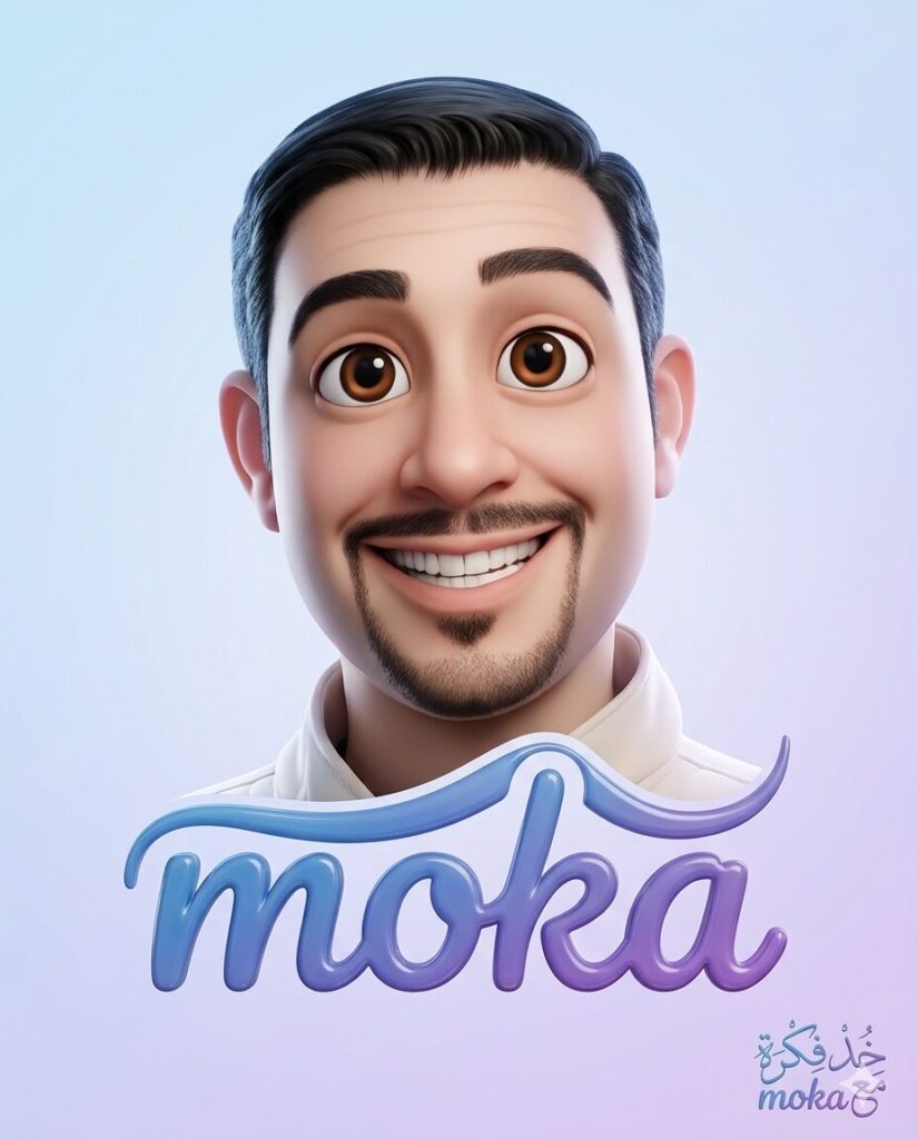 لوجو ثلاثي الأبعاد من صورة شخصية باستخدام الذكاء الاصطناعي